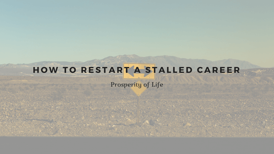 How to Restart a Stalled Career